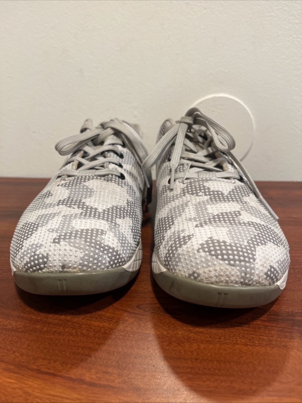 No Bull CrossFit training sneakers men size 13Light Gray Camo Knit Sneakers